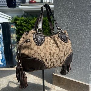 Gucci Tribecca Tassel Guccissima Tote